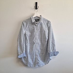 Lauren Ralph Lauren Stretch Non-Iron Paisley Button Down Shirt